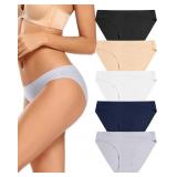 Small Women Bikini Underwear,Seamless Breathable L