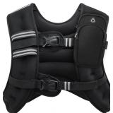 Weighted Vest, 20lb Weight Vest with Reflective St
