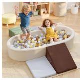 $106 BanaSuper Extra Large Foam Ball Pit & Climbin