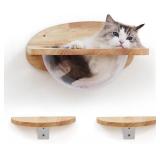 $88 Cat Wall Furniture Set, Transparent Capsule Ki