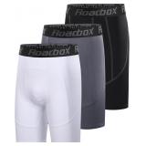XL Youth Boys Compression Shorts - Spandex Athleti
