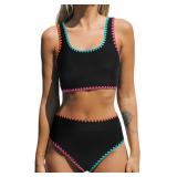 Small Women's Bikini Sets Two Piece Swimsuit Scoop