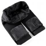 Med/Large Winter Warm Fleece Lined Leggings for Wo