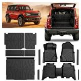$140 Custom Fit TPE Car Floor Mats & Cargo Liner S