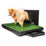 $70  Dog Grass Pad with Tray Large, Puppy Tu