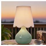 14' H Cordless LED Table Lamp with Dimmer, Ceramic