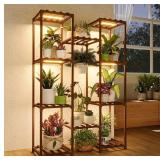 Plant Stand with Grow Light Plant Shelf