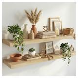 $80 Floating Wall Shelves 36 inch,Bathroom She