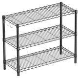 $70 River 3-Shelf Adjustable Metal Shelf Wire Shel