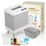 35L Towel Warmer Gift Set   Family-Sized Foldable