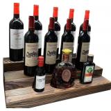 $71 Liquor Bottle Stand, Holds 18 Bottles,3 Tier L