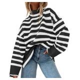 Medium Sweaters for Women Pullover Long Sleeve Tur