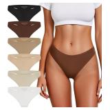 Large Thongs for Women Breathable Seamless Stretch