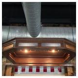 Large Octagonal Wooden Bar Canopy / Overhead