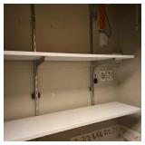 Wall-Mounted Adjustable Twin-Slot Track Shelving