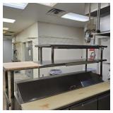 7-Foot Commercial Stainless Steel Double-Tier