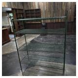 4-Tier Metal Wire Shelving Unit 6' x 5'
