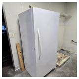 Commercial White Single-Door Upright Reach-In