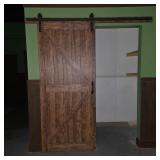 Rustic K-Bar Wooden Interior Sliding Barn Door