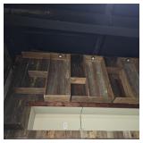 Wall-Mounted Reclaimed Wood Box Shelving Units