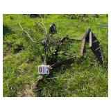 Drag harrow w/hydraulic jack, 14 FT