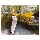 King Kutter Yellow Tractor Blade