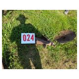 3 point hitch home made plow