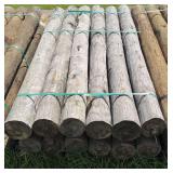 8x8 Treated Tapered Fence Post