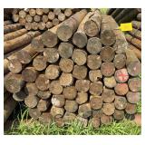 4x7 Treated Tapered Fence Post