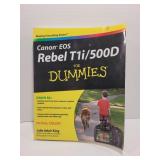 Canon EOS Rebel T1i/500D for Dummies Book