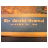 The Courier-Journal Nov 20, 1960 Civil War in KY The Courier-Journal Nov 20, 1960 Civil War in KY