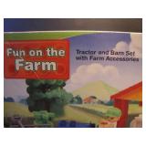 Fun on the Farm Tractor and Barn Set with Farm Acc Fun on the Farm Tractor and Barn Set with Farm Acc