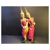 Two M.R. Sets of Doll Figurines Made in Thailand Two M.R. Sets of Doll Figurines Made in Thailand