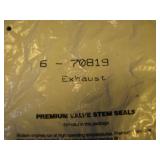 Twelve Premium Fel-Pro Valve Stem Seals: 6 Exhaust Twelve Premium Fel-Pro Valve Stem Seals: 6 Exhaust