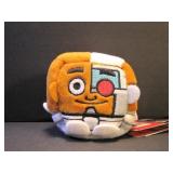 DC Comics Teen Titans Go! 4' Kawaii Cube Plush Cyb DC Comics Teen Titans Go! 4' Kawaii Cube Plush Cyb
