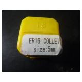 ER16 COLLET 5MM Metric CNC Mill Chuck in Container ER16 COLLET 5MM Metric CNC Mill Chuck in Container