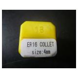 ER16 COLLET 4MM Metric CNC Mill Chuck in Container ER16 COLLET 4MM Metric CNC Mill Chuck in Container