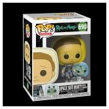 Rick and Morty Space Suit Morty with Snake Funko P Rick and Morty Space Suit Morty with Snake Funko P