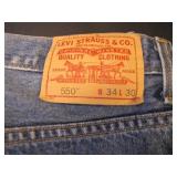 Levis(r) Mens 550 Relax Fit (Dark Stonewash) Jeans Levis(r) Mens 550 Relax Fit (Dark Stonewash) Jeans
