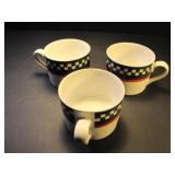 Three Ella's Rooster Coffee Cups Three Ella's Rooster Coffee Cups