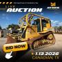 W4 SERVICES - RETIREMENT AUCTION - TUESDAY, JANUARY 13TH, 2026 at 9:00 AM CT
