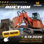 VIRTUAL MINING, HEAVY EQUIPMENT & SUPPORT EQUIPMENT AUCTION- MAY 13TH at 1PM CT