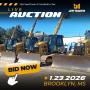 WINTER CONSTRUCTION & TRANSPORTATION PUBLIC AUCTION- JANUARY 23RD at 9 AM CT