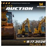EAST COAST CONSTRUCTION & TRANSPORTATION AUCTION - SEPT. 17TH at 9AM ET