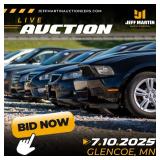 UPPER MIDWEST AUTOMOBILE AUCTION- JULY 10TH at 5:30 PM CT