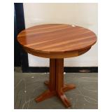 Vintage 31" Round Cedar Table