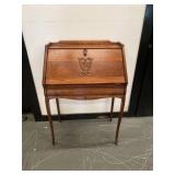 Antique Oak Secretary W/Drawer