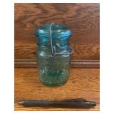 Vintage Blue Ideal Ball Jar