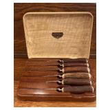 Lewis & Rose Sheffiled England Stag Handle Knives