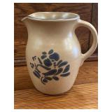 Pfaltzgraff Folk Art Milk Water Pitcher 7"